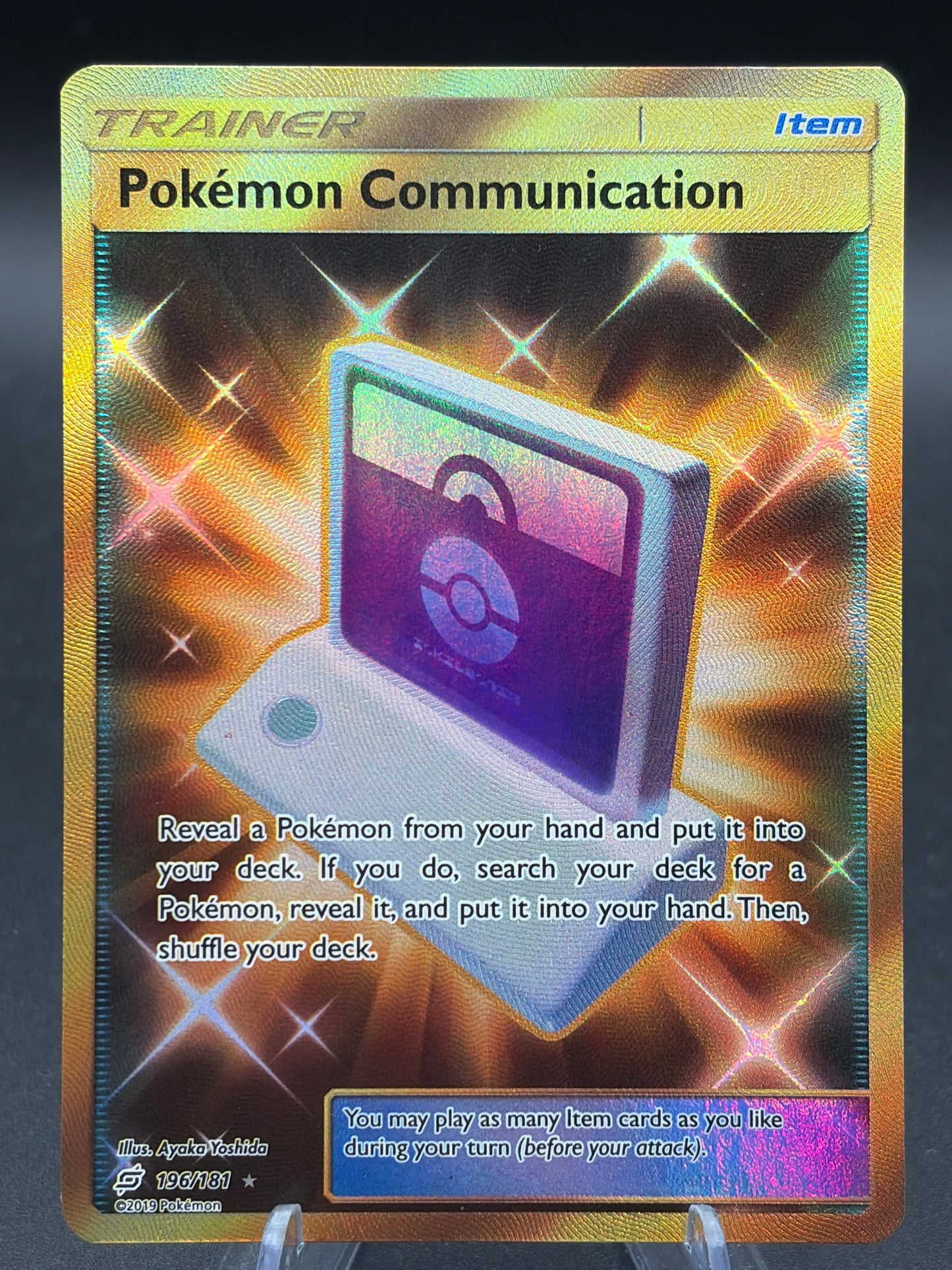 Pokémon TCG: 2019 Pokemon Communication (Secret) - SM - Team Up (SM9)