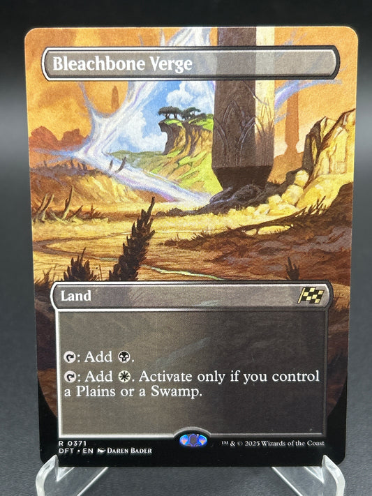 MTG TCG: Bleachbone Verge (Borderless) R 0371 DFT: Aetherdrift