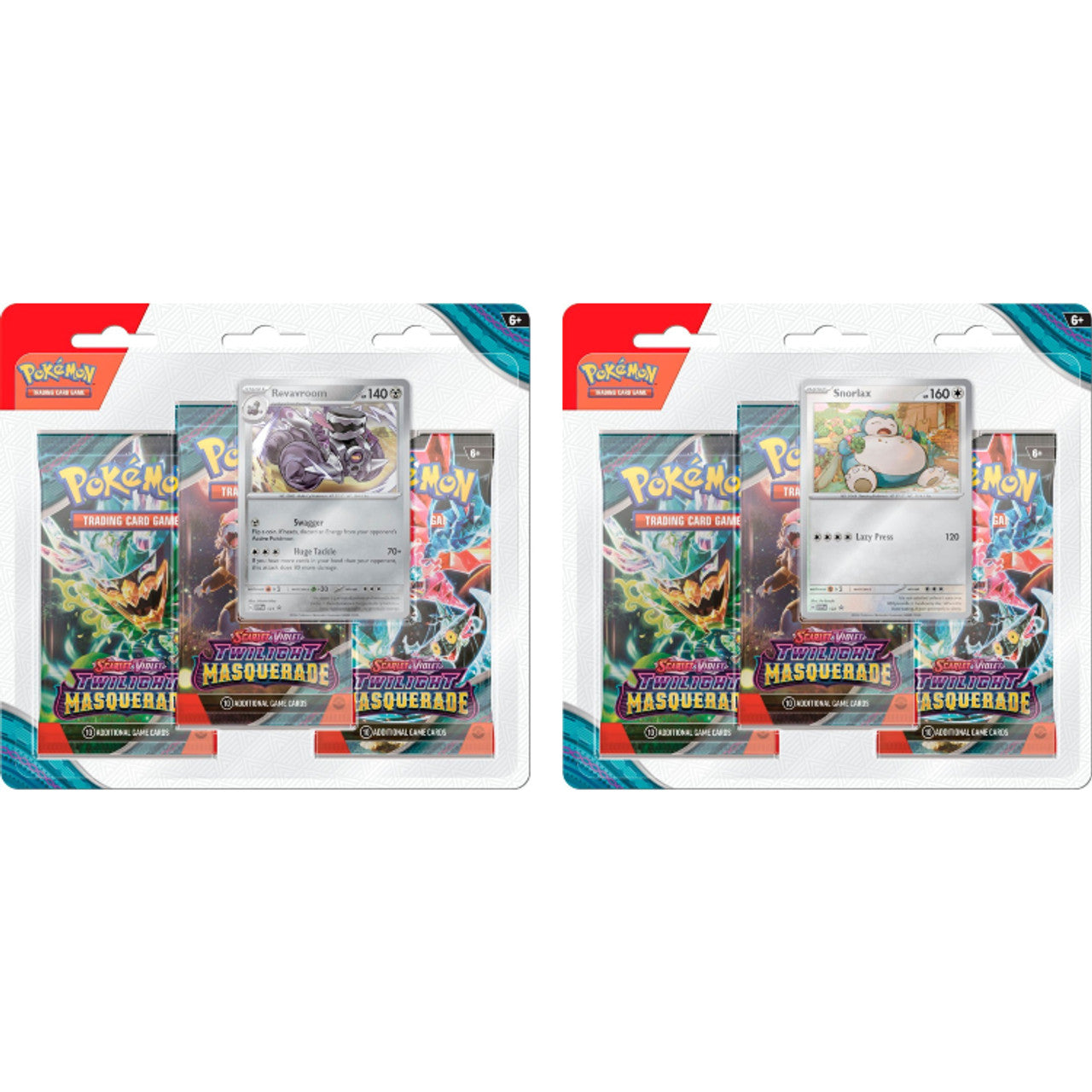 Pokémon TCG: Scarlet & Violet - Twilight Masquerade - 3 Pack Blister