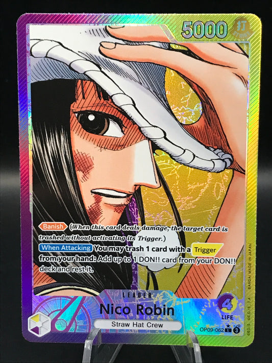 One Piece TCG: Nico Robin OP09-062 Emperors In The World