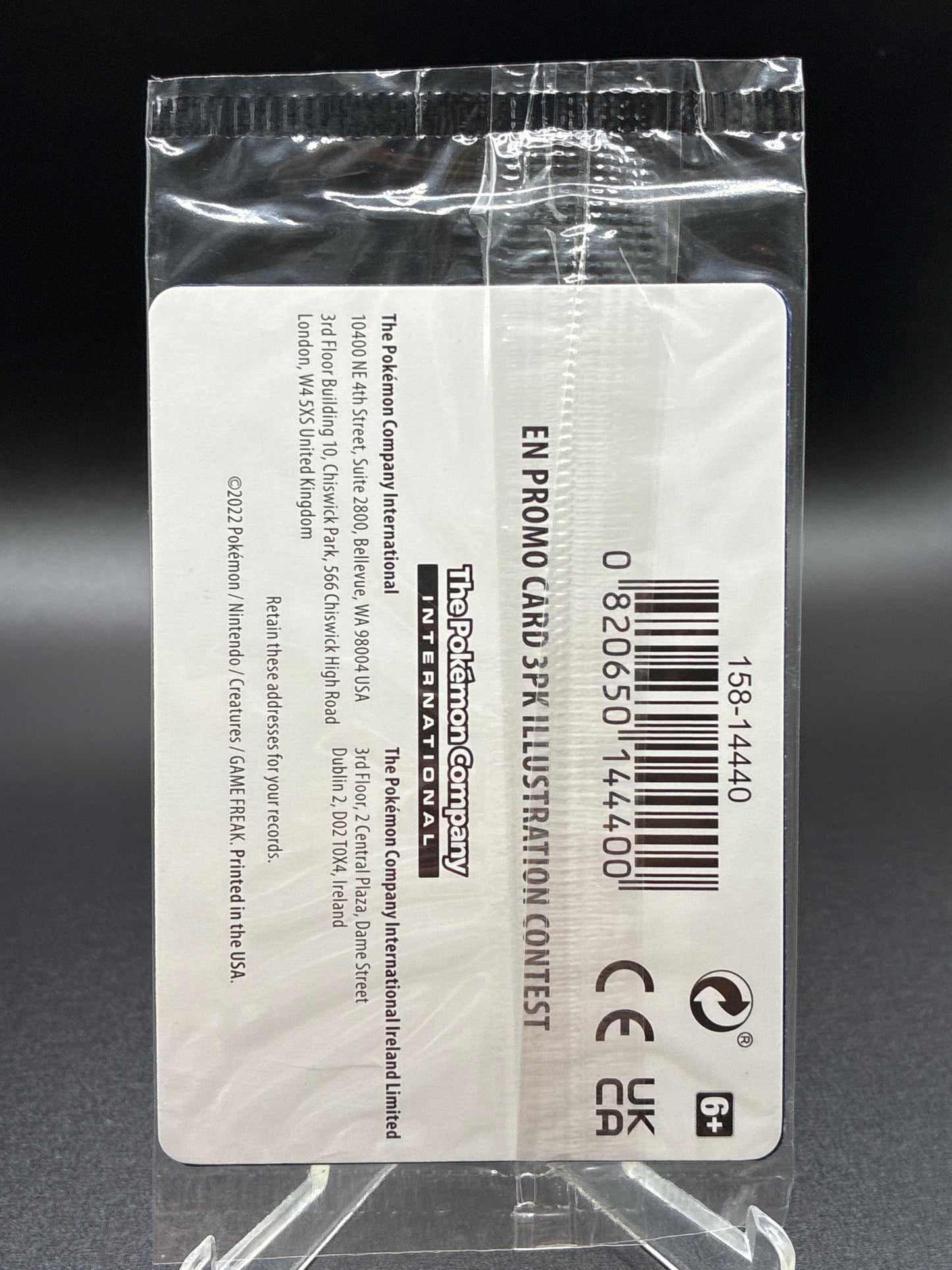 Pokémon TCG: 2022 Bulbasaur SWSH303 SWSH: illustration Contest Sealed Promo