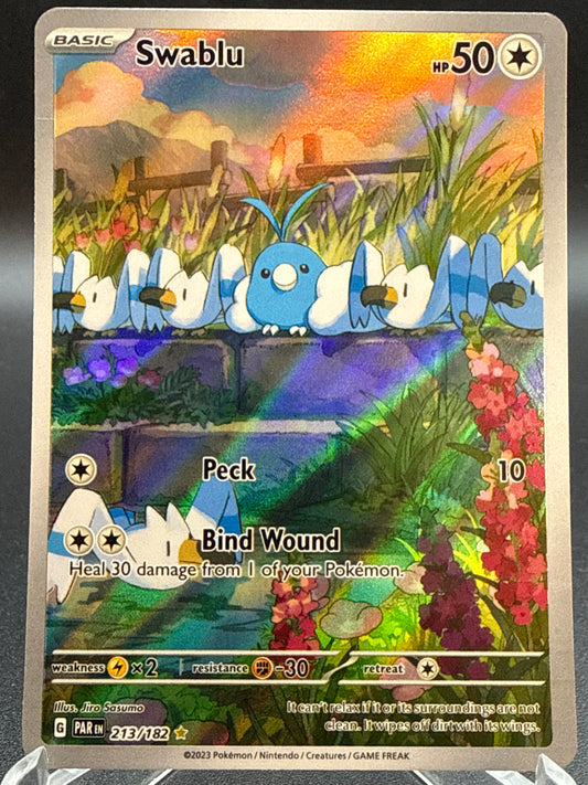 Pokémon TCG: 2023 Swablu 213/182 SV: Paradox Rift