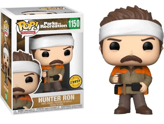 Funko PoP! Television: Parks and Recreation - Hunter Ron 1150 (Limited Chase Edition)