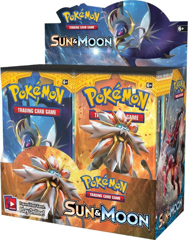 pokemon 1st edition booster packs Pokémon TCG: Sun & Moon Booster Box – Epic Trading Collectibles