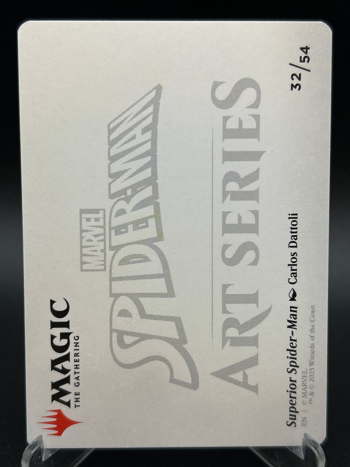 MTG TCG: Superior Spider-Man Art Card 32/54 AASPM: Art Series Marvel's Spider-Man