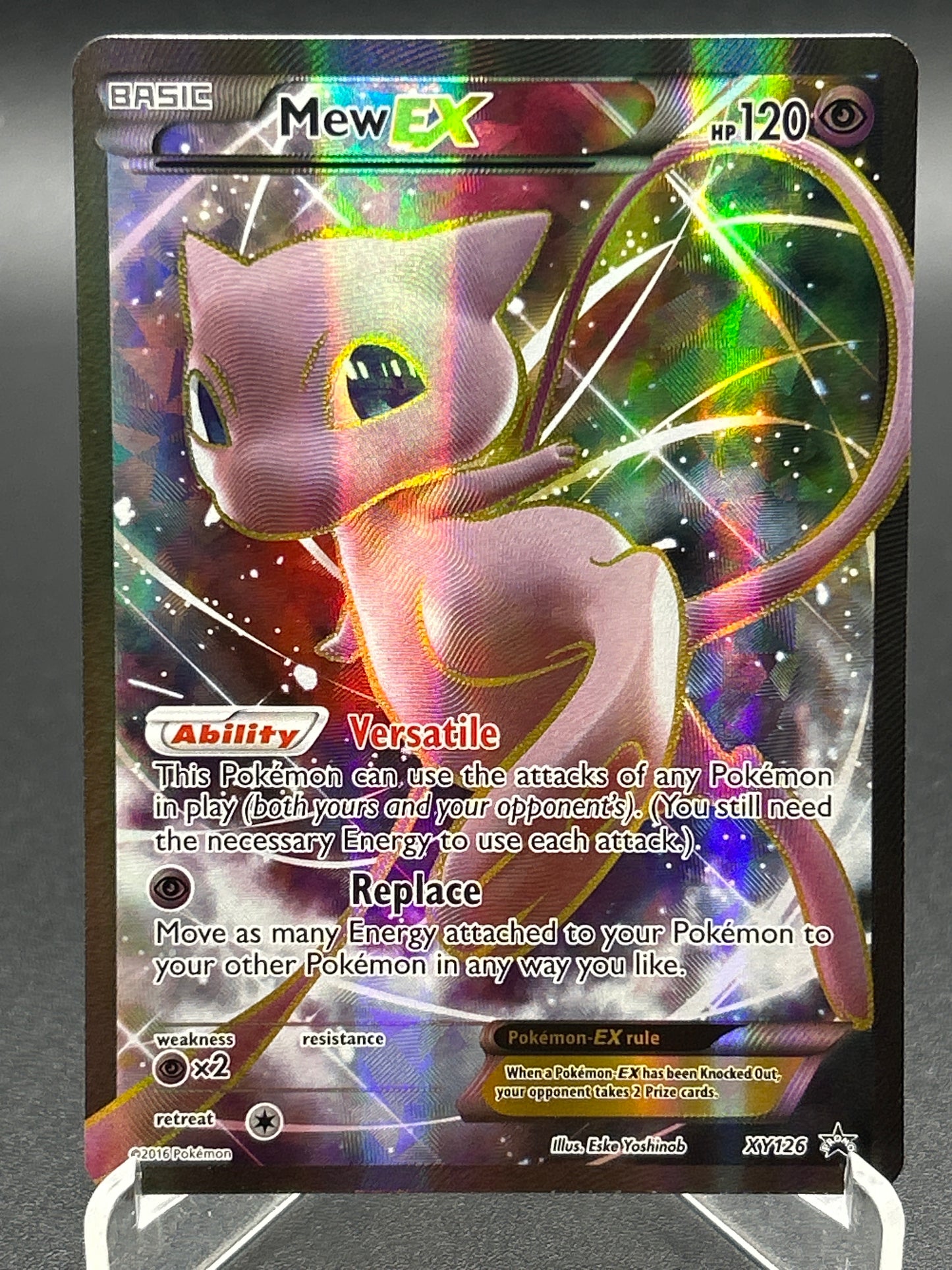 Pokémon TCG: 2016 Mew EX XY126 XY: XY Promos
