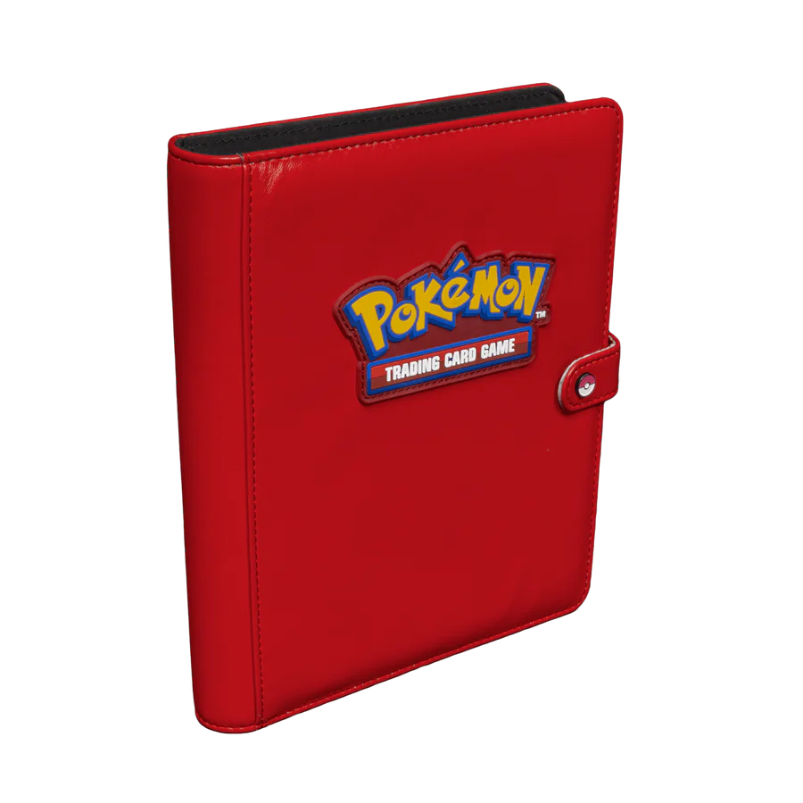 Ultra Pro: Pokemon - Premium Red 4-Pocket Snap Binder