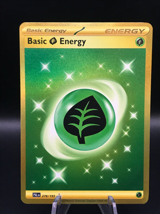 Pokémon TCG: 2023 Basic Grass Energy 278/193 SV: Paldea Evolved