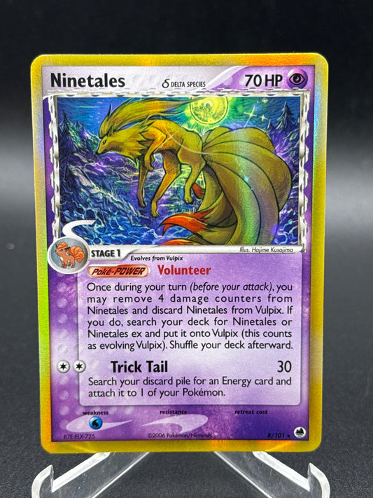 Pokémon TCG: 2006 Ninetales 8/101 Dragon Frontiers Holo