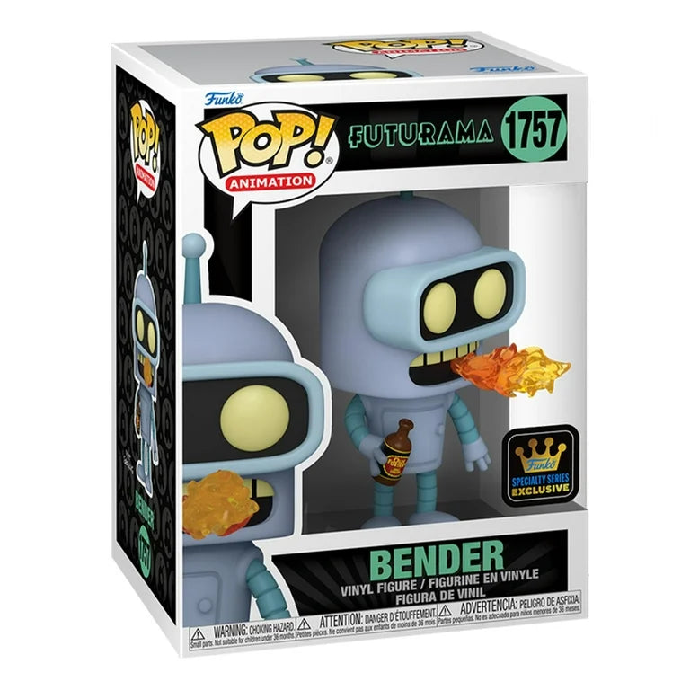 Funko PoP! Animation: Futurama Bender 1757 (Funko Specialty Series Exclusive)