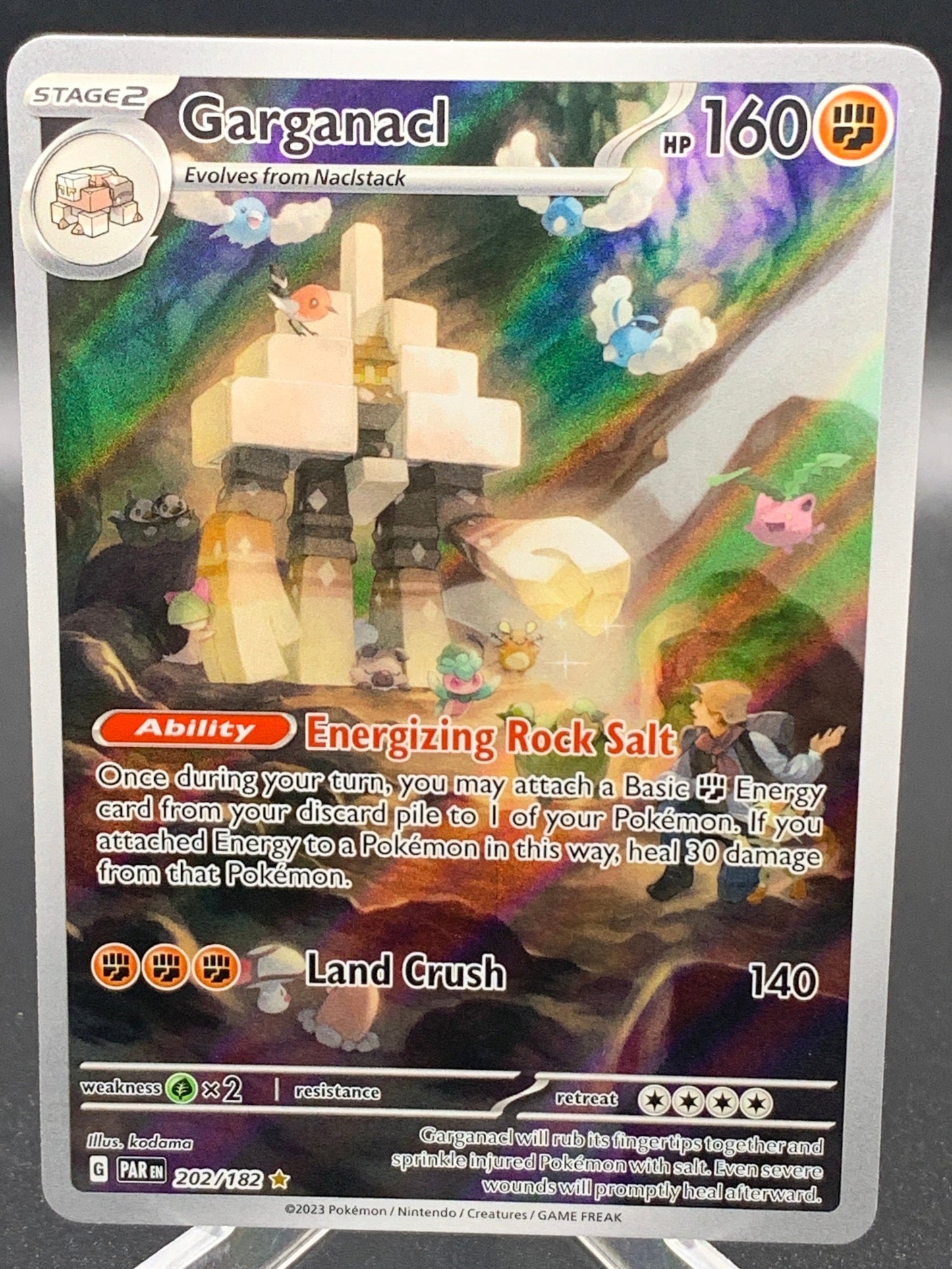 Pokemon TCG: 2023 Gargancl 202/182  Paradox Rift
