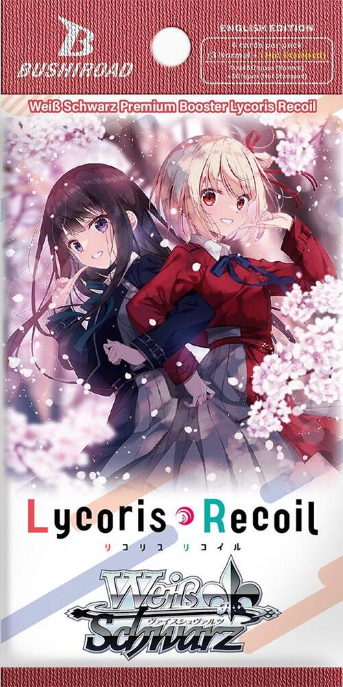 Weiss Schwartz TCG: Lycoris Recoil Premium Booster Pack