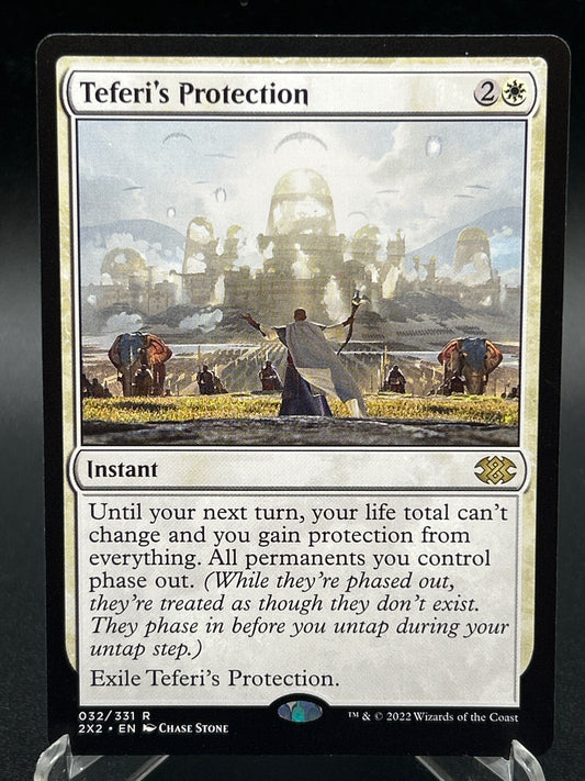 MTG TCG: Teferi's Protection R 032/331 2X2: Double Masters 2022