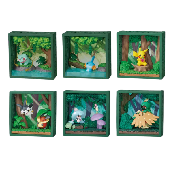 Pokémon: Re-Ment Deep Woods Pokémon Frame Blind Box