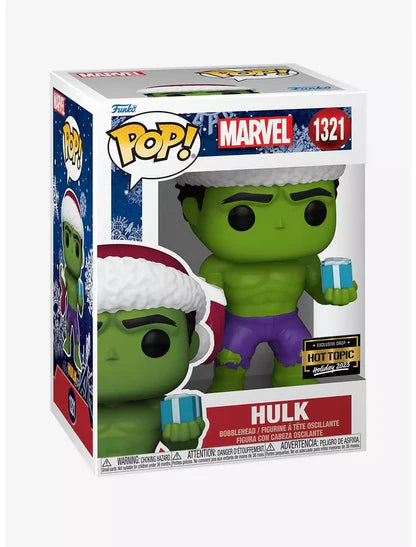 Funko PoP! Marvel: Hulk 1321 (Hot Topic Exclusive Holiday 2023)