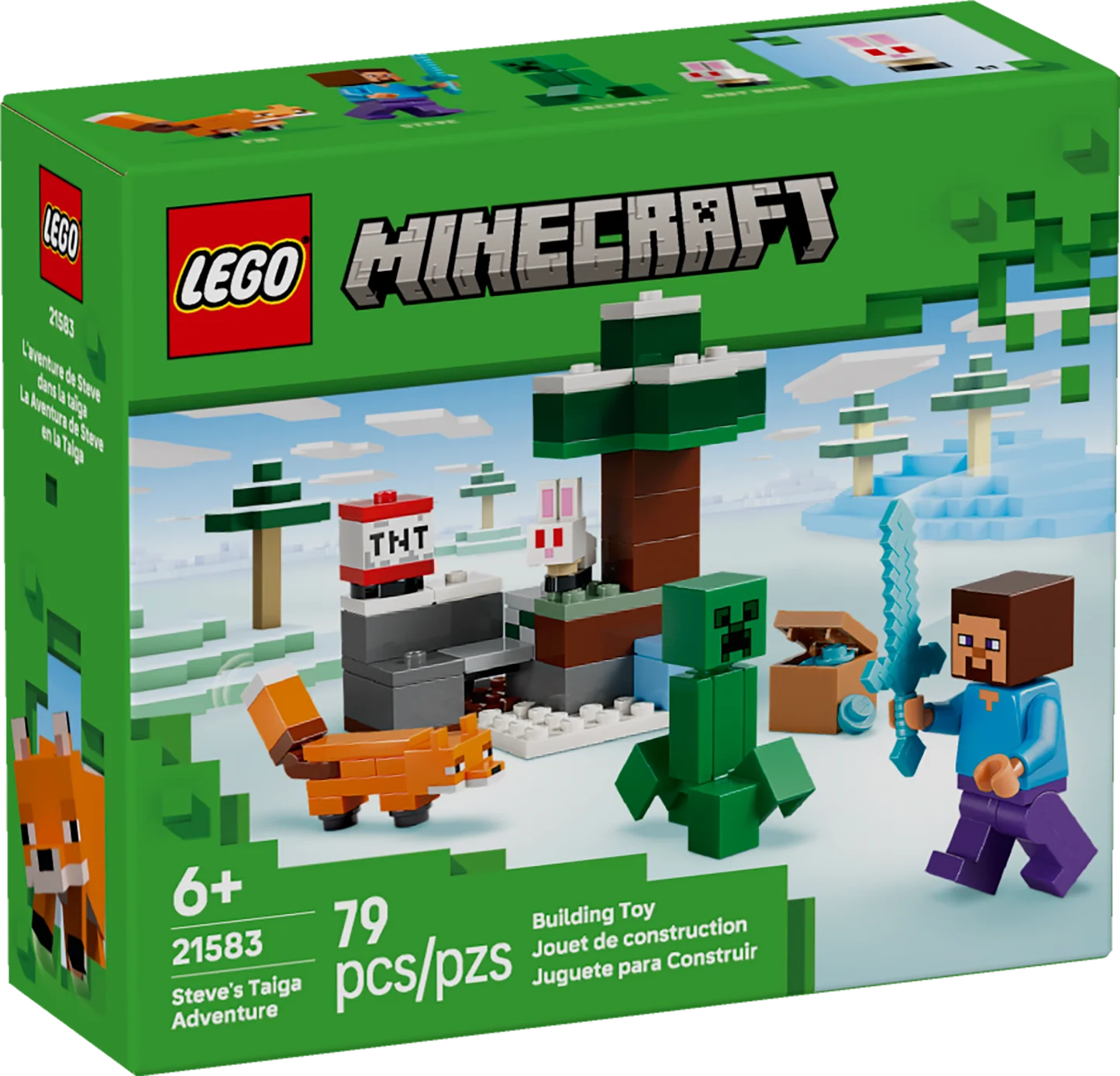 Lego: Minecraft Steve's Taiga Adventure