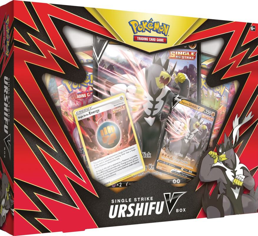 Pokémon TCG: Single Strike Urshifu V Box - SWSH05: Battle Styles