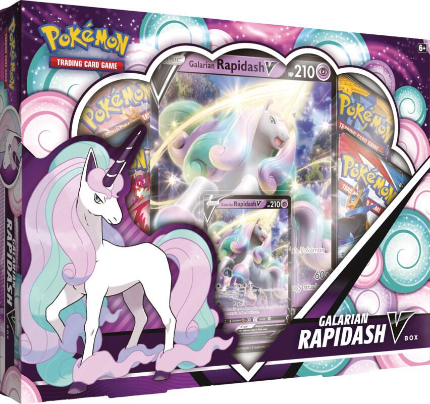 Pokémon TCG: Galarian Rapidash V Box - SWSH05: Battle Styles