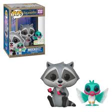 Funko Pop! Disney: Pocahontas - Meeko with Flit 233 - Box Lunch Earth day Exclusive
