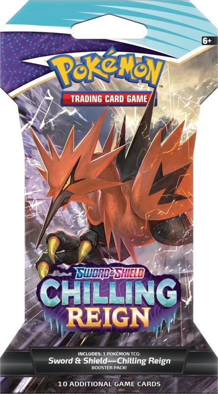 Pokémon TCG: Sword & Shield Chilling Reign Sleeved Booster Pack