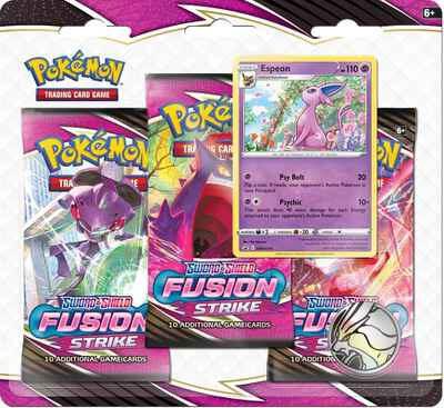 Pokémon TCG: Sword & Shield - Fusion Strike - 3 Pack Blister - Espeon