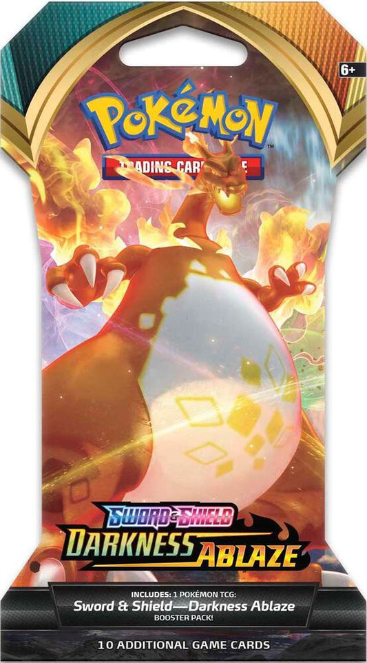 Pokémon TCG: Sword & Shield - Darkness Ablaze -  Sleeved Booster Pack