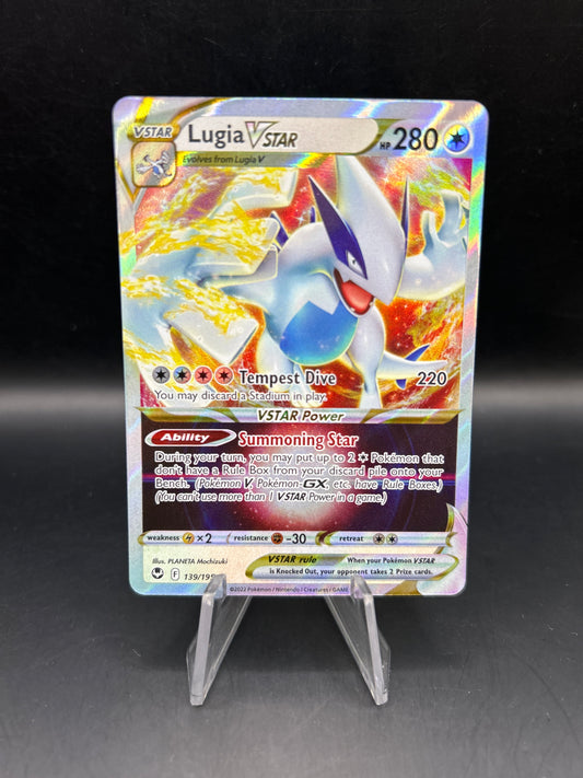 Pokémon TCG: 2022 Lugia Vstar 139/195 S&S: Silver Tempest