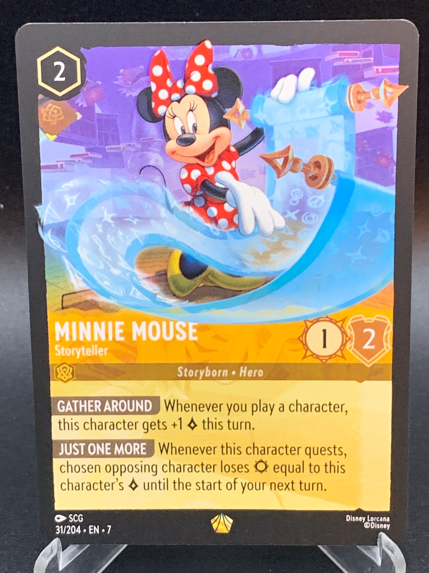 Lorcana TCG: Minnie Mouse Storyteller 31/204 Archazia's Island