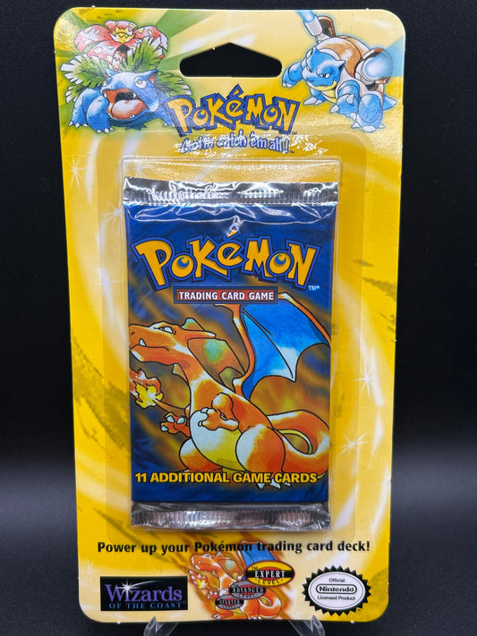 Pokémon TCG: Base Set - Blister Booster Pack WOTC Sealed - Charizard - 33.80g