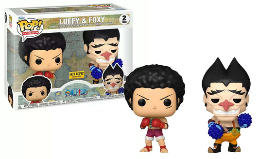Funko PoP! One Piece: Luffy & Foxy - 2 Pack  - (Hot topic exclusive)