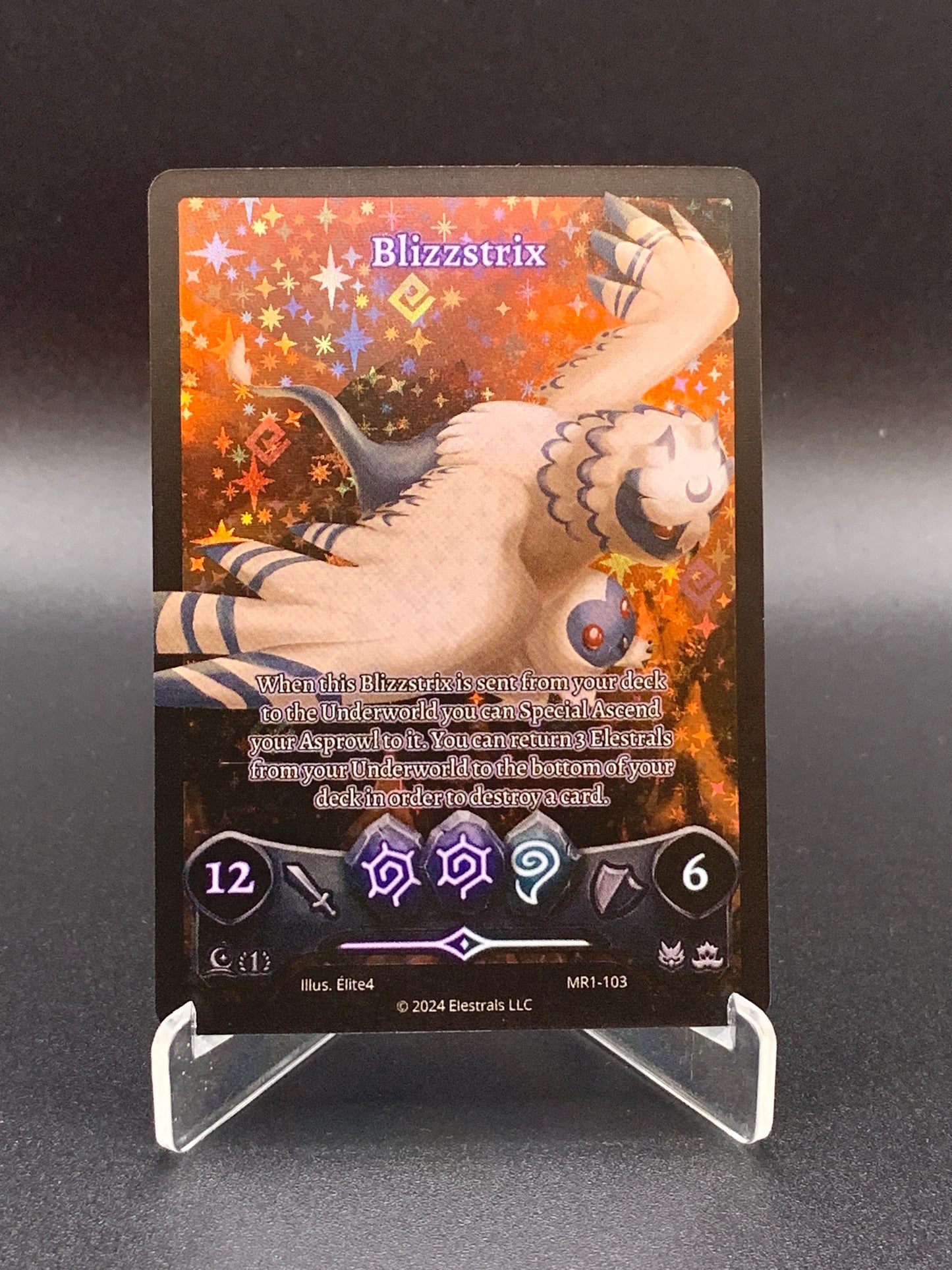 Elestrals TCG: Blizzstrix (Full Art) - Moonrise (MR1)