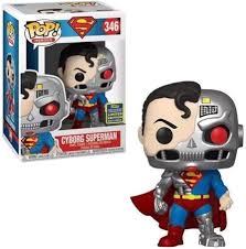 Funko PoP! Heroes: Cyborg Superman 346 - Funko 2020 Summer Convention Limited Edition Exclusive
