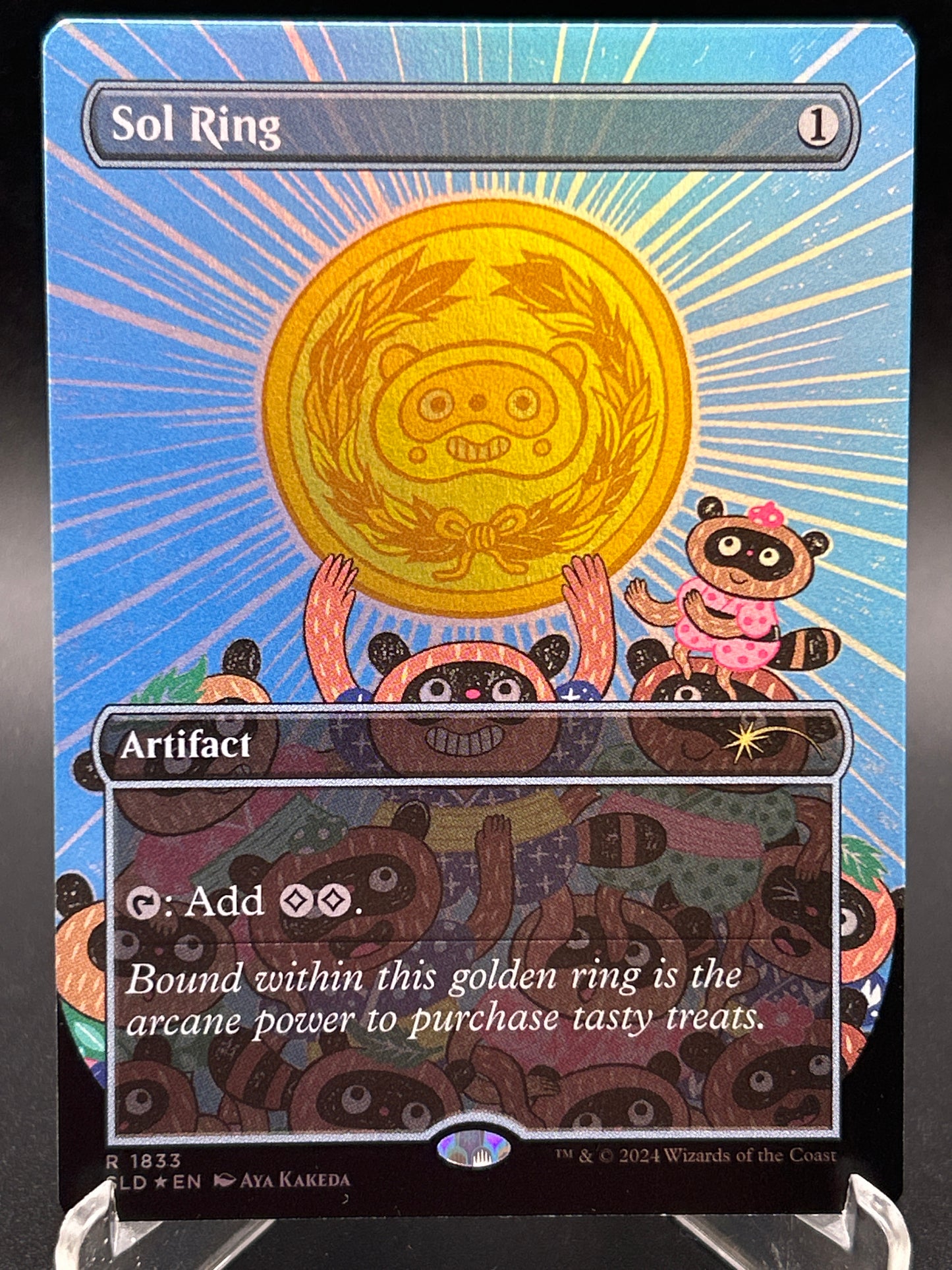 MTG TCG: Sol Ring (1833) (Rainbow Foil) SLD: Secret Lair Drop Series