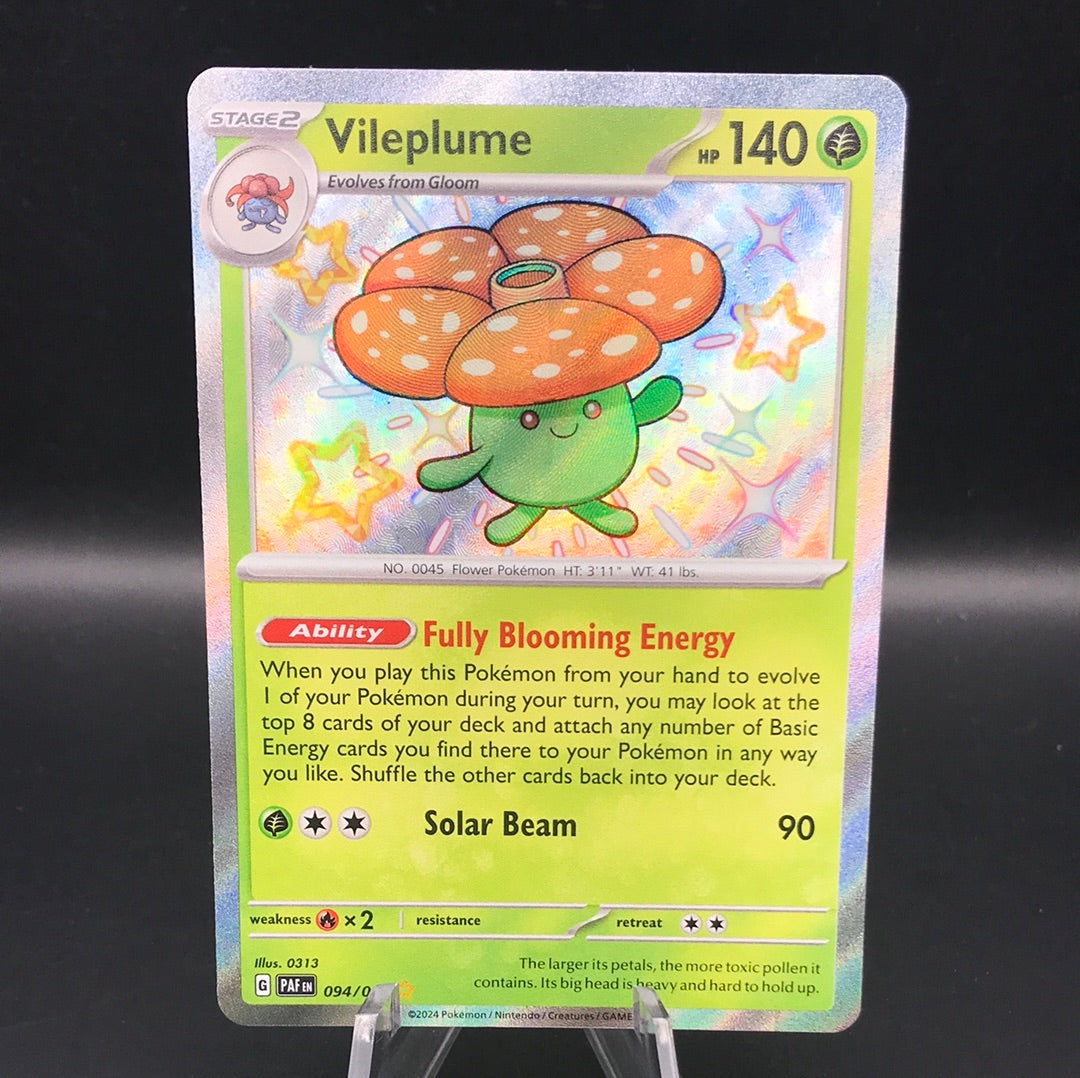 Pokémon TCG: 2024 Vileplume 094/091 S&V: Paldean Fates