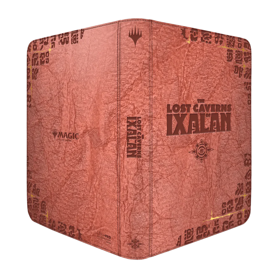 Ultra Pro: Magic The Gathering - 9 pocket Premium Zippered Binder - Lost Caverns of Ixalan Ruins