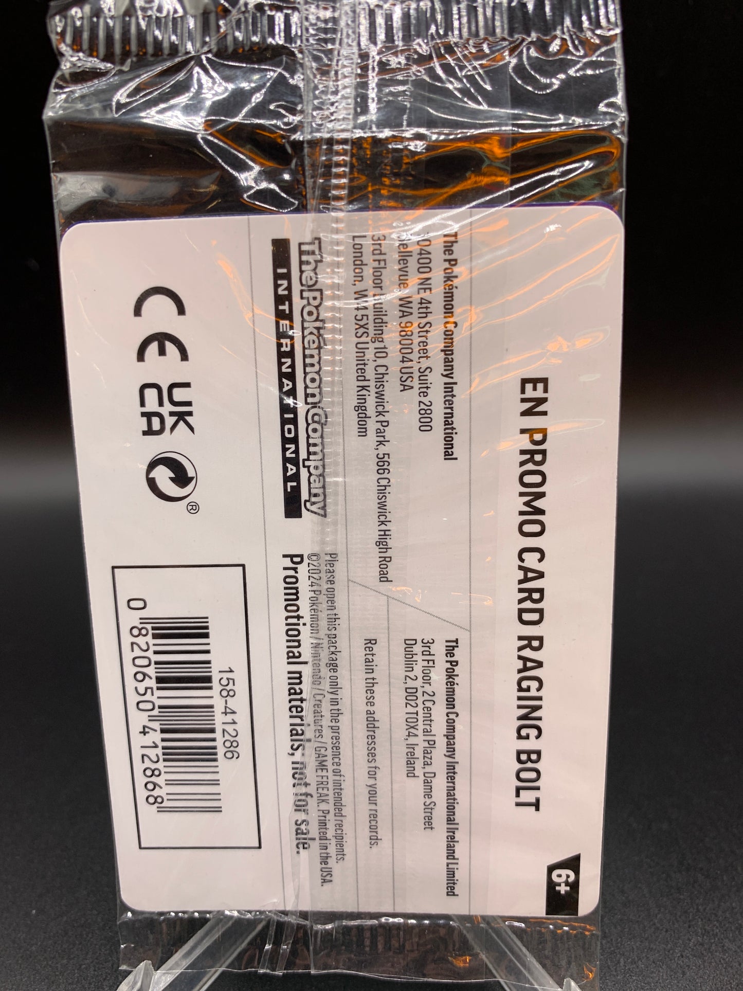 Pokémon TCG: 2024 Raging Bolt (Cosmo Holo) (Best Buy Exclusive) 111/142 - Miscellaneous Cards & Products Sealed