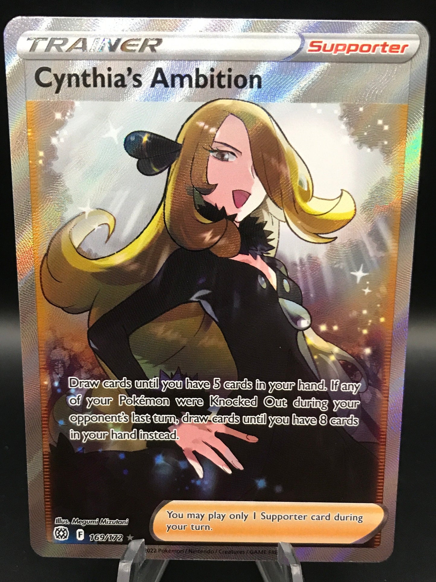 Pokémon TCG: 2022 Cynthia’s Ambition 169/172 SWSH: Brilliant Stars