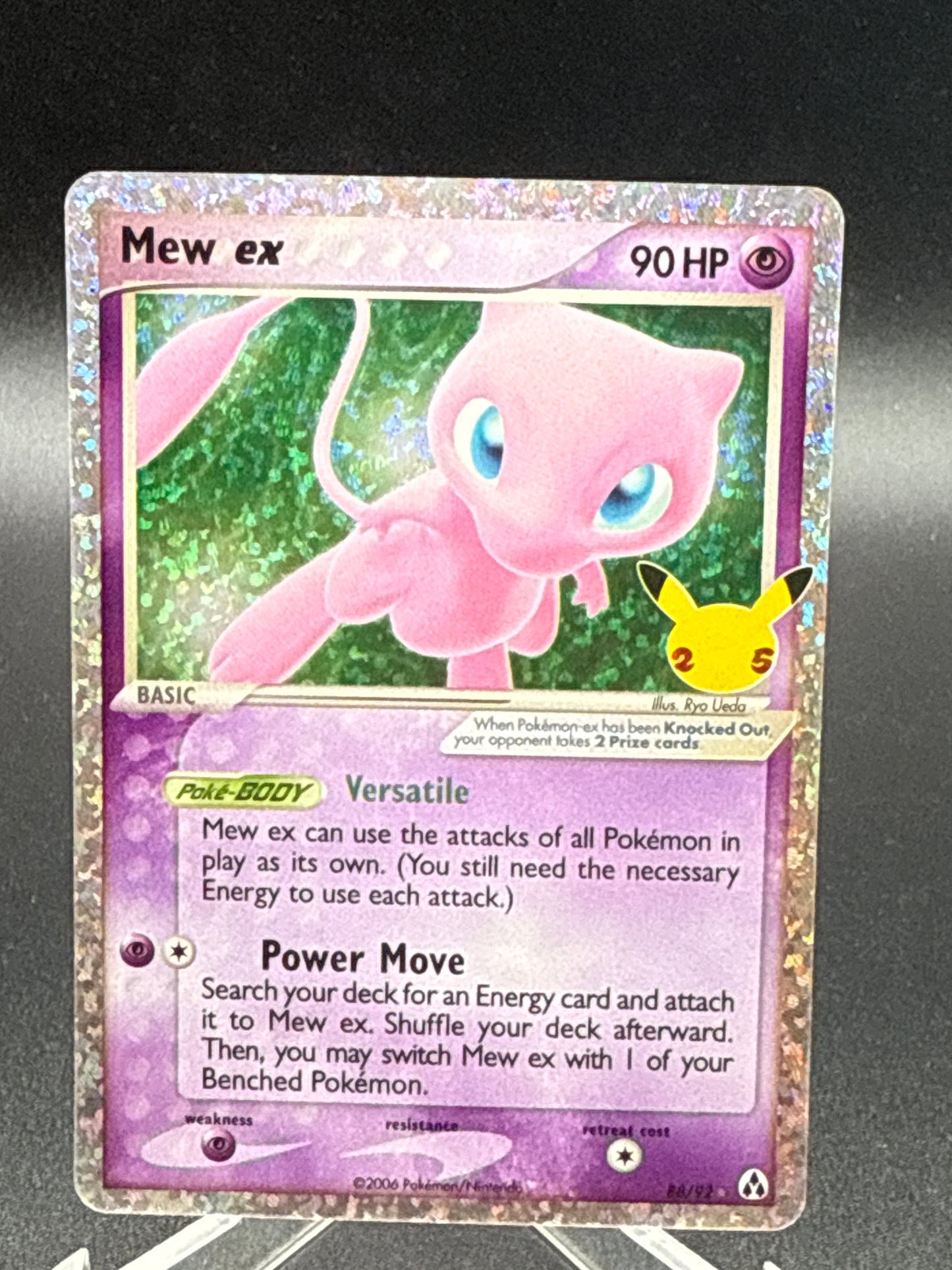 Pokémon TCG: 2006 Mew ex 88/92 SWSH: Celebrations