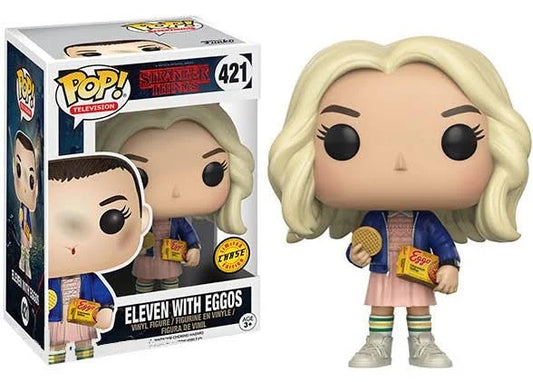 Funko PoP! Television: Stranger Things - Eleven with eggos 421 (Limited Chase Edition)