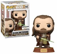Funko PoP! STAR WARS - Qui-Gon Jinn (Tatooine) 422 - Amazon exclusive