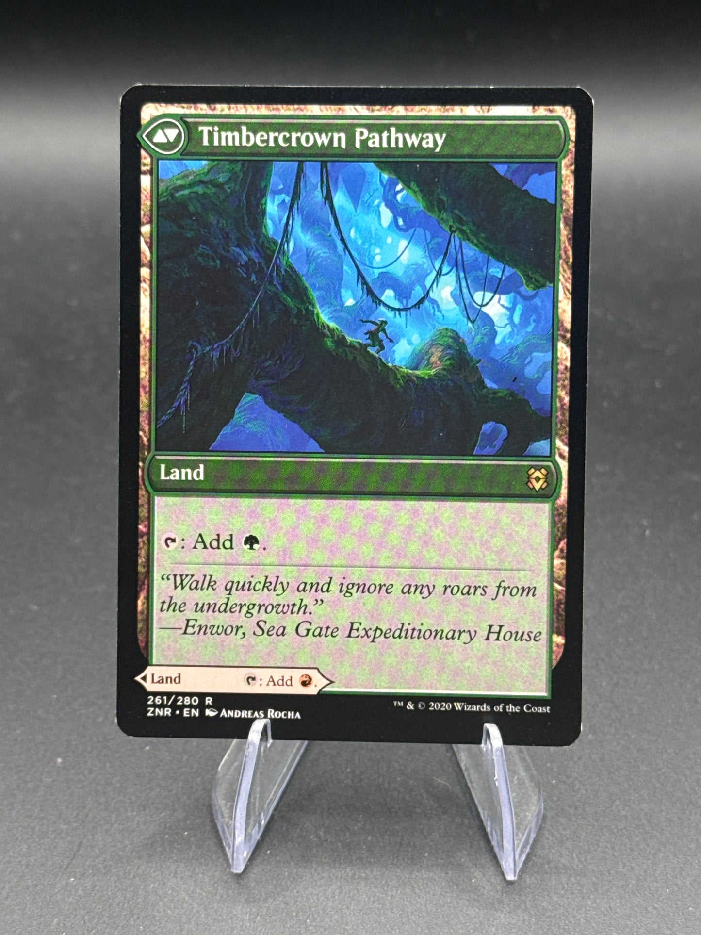 MTG TCG: Cragcrown Pathway 261/280 - Zendikar Rising