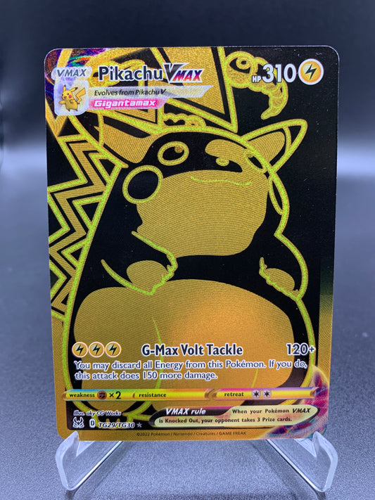 Pokémon TCG: 2022 Pikachu VMAX TG29/TG30 SWSH: Lost Origin Trainer Gallery