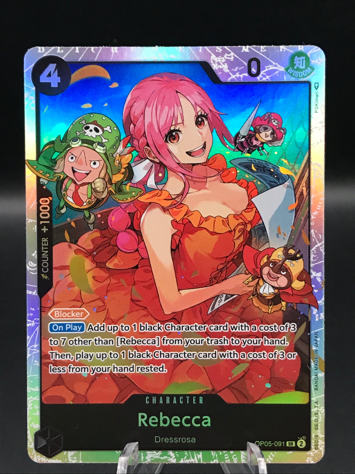 One Piece TCG: Rebecca OP05-091 Awakening of the New Era