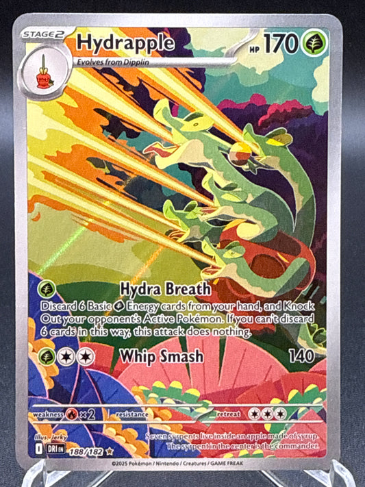 Pokémon TCG: 2025 Hydrapple 188/182 SV: Destined Rivals