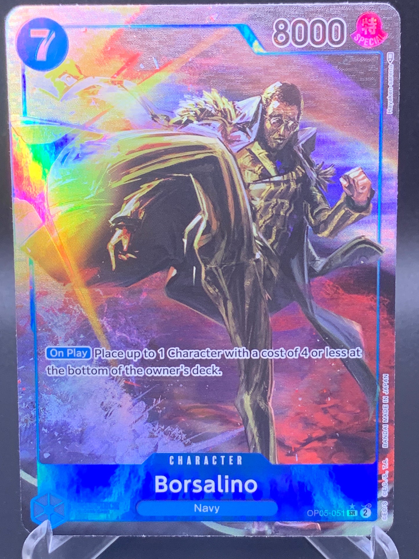 One Piece TCG: Borsalino (Alternate Art) OP05-051 Awakening of the New Era (OP05)