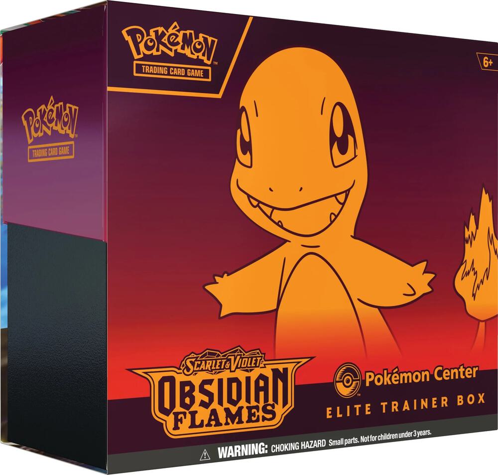 Pokémon TCG: Scarlet & Violet - Obsidian Flames - Pokémon Center Exclusive - Elite Trainer Box