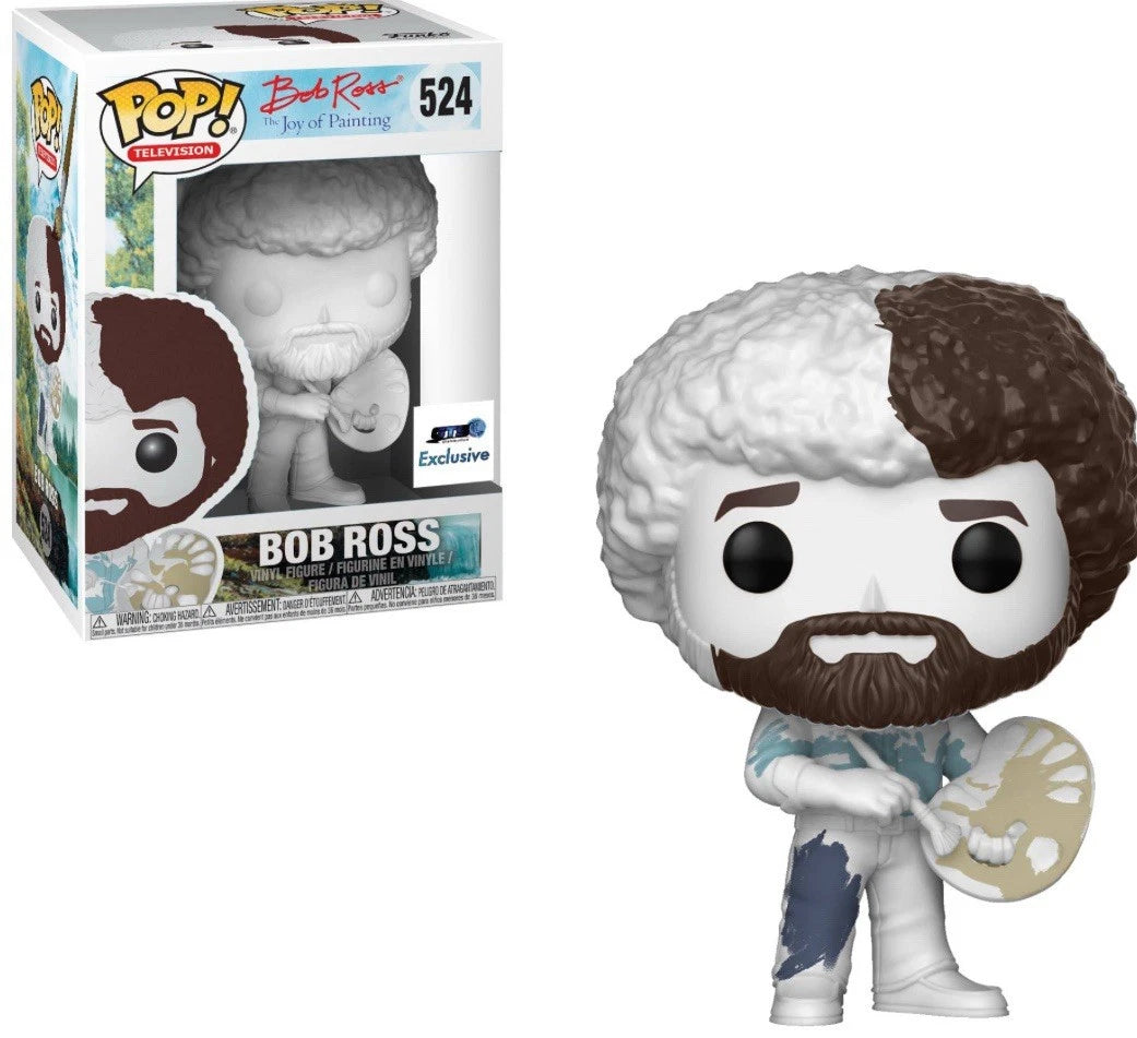 Funko PoP! Television: Bob Ross the joy of painting - Bob Ross 524 QTS Exclusive