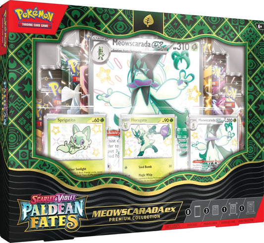 Pokémon TCG: Scarlet & Violet - Paldean Fates - Premium Collection Box (Meowscarada ex)