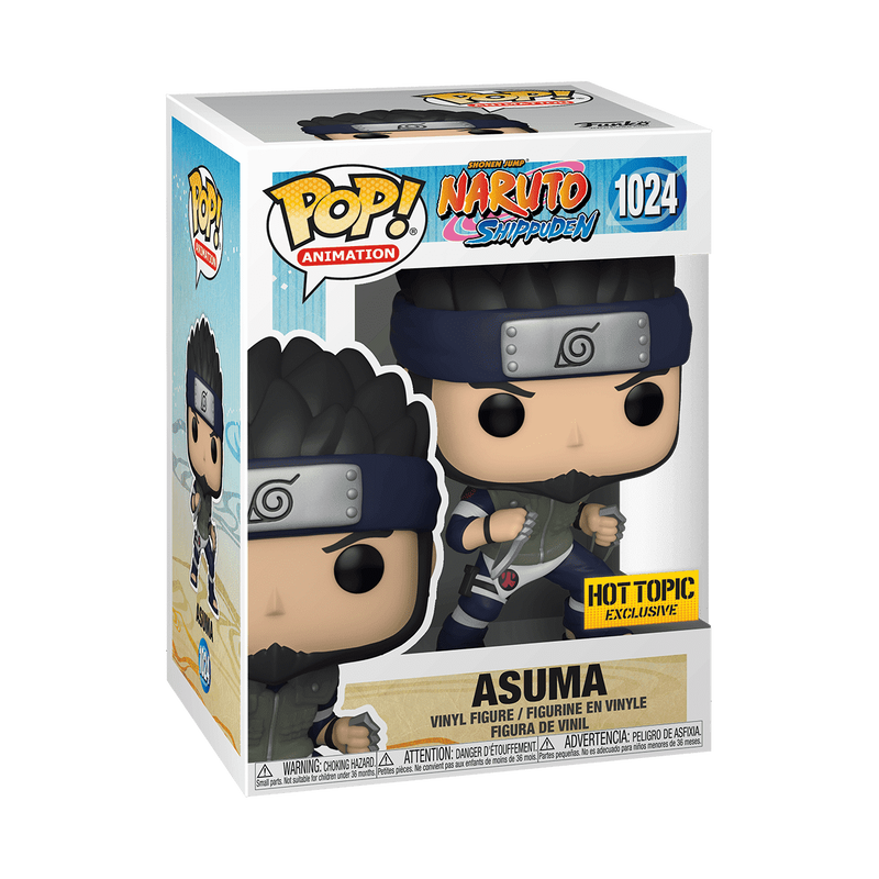 Funko POP:Funko Pop Animation Naruto Shippuden Asuma #1024 HOT TOPIC