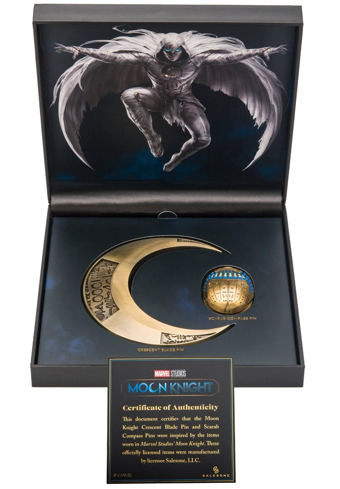 Marvel Studios: Moon Knight Magnetic Pin Box Set Exclusive 5,503/10,000